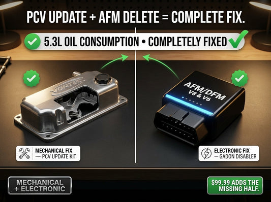 Chevy 5.3 PCV Valve Update to Stop Oil Consumption