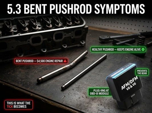 5.3 Bent Pushrod Symptoms: When AFM Goes Wrong