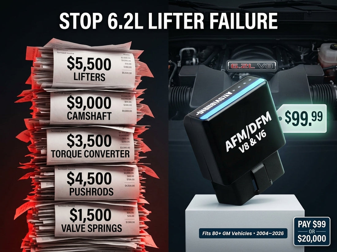 6.2L V8 Lifter Failure Symptoms You Cannot Ignore
