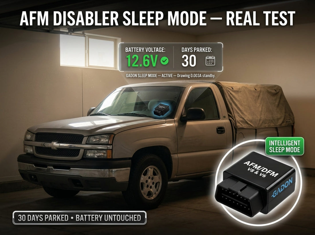 Range AFM Sleep Mode: Preventing Battery Drain