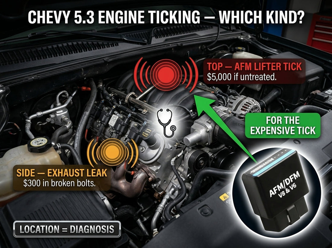 Chevy 5.3 Engine Ticking: Lifter Failure or Exhaust?