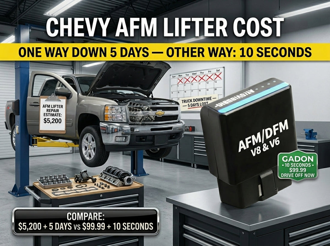Chevy AFM Lifter Replacement Cost: The True Price