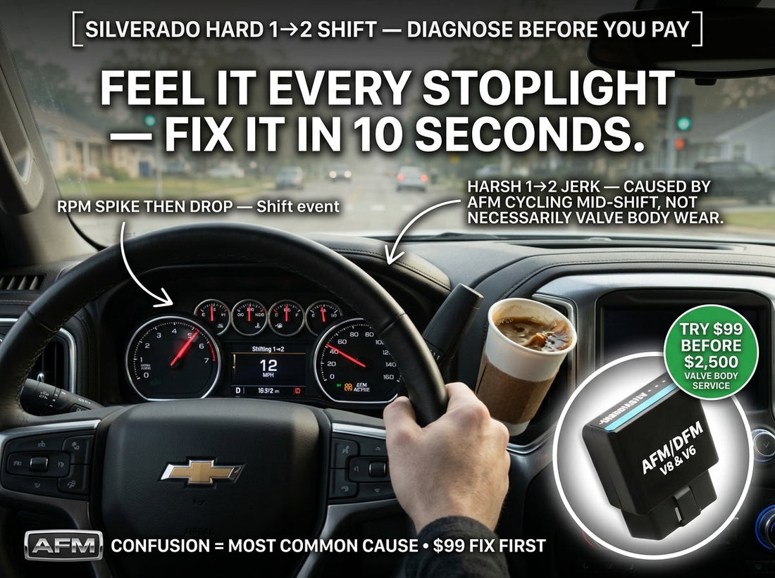 Silverado Hard Shift from 1st to 2nd: How to Fix