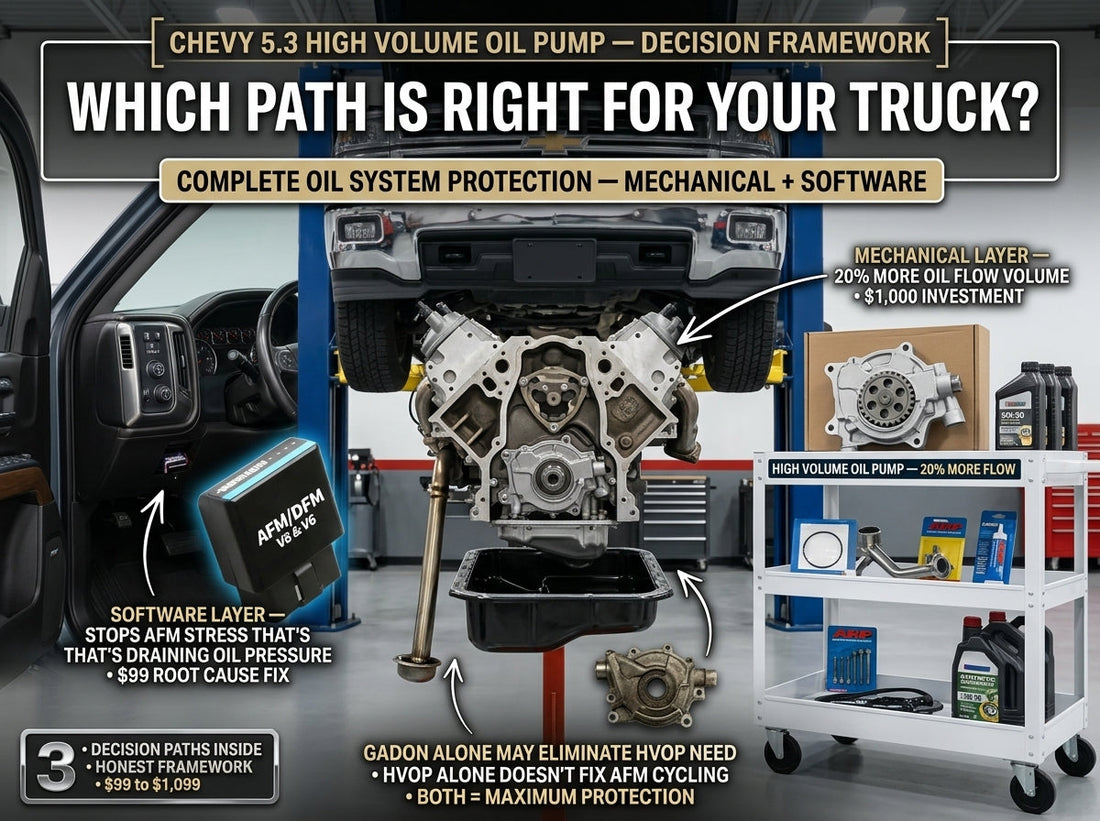 Chevy 5.3 High Volume Oil Pump: Saving Your Engine