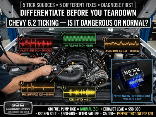 Chevy 6.2 Ticking Noise: Direct Injection or Lifter?