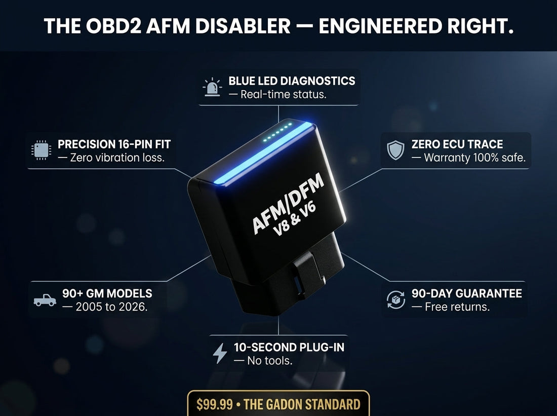OBD2 AFM Disabler: The 10-Second V8 Fix