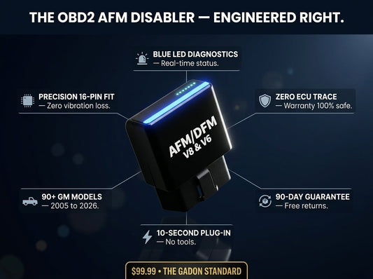 OBD2 AFM Disabler: The 10-Second V8 Fix