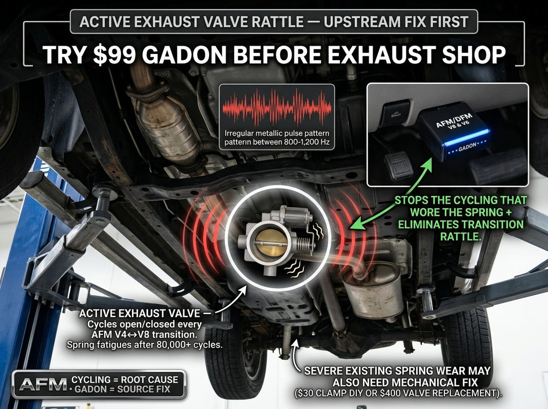 Silverado Active Exhaust Valve Rattle: The Quick Fix