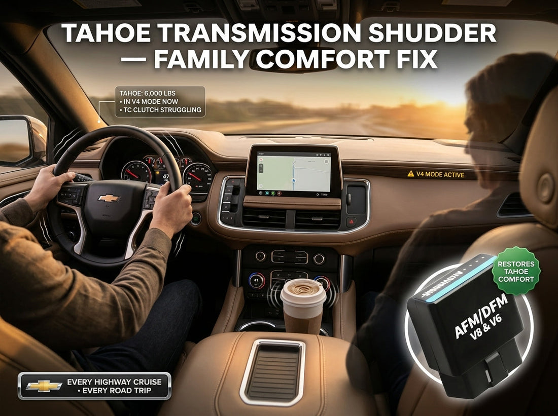 Chevy Tahoe Transmission Shudder: Diagnosis and Fix