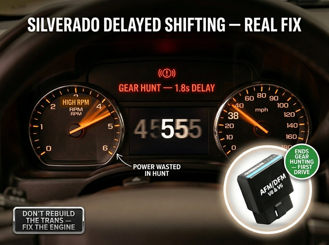 Silverado Delayed Shifting: How to Cure the Hesitation