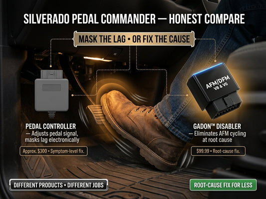 Silverado Pedal Commander Review: Does it Fix the Lag?