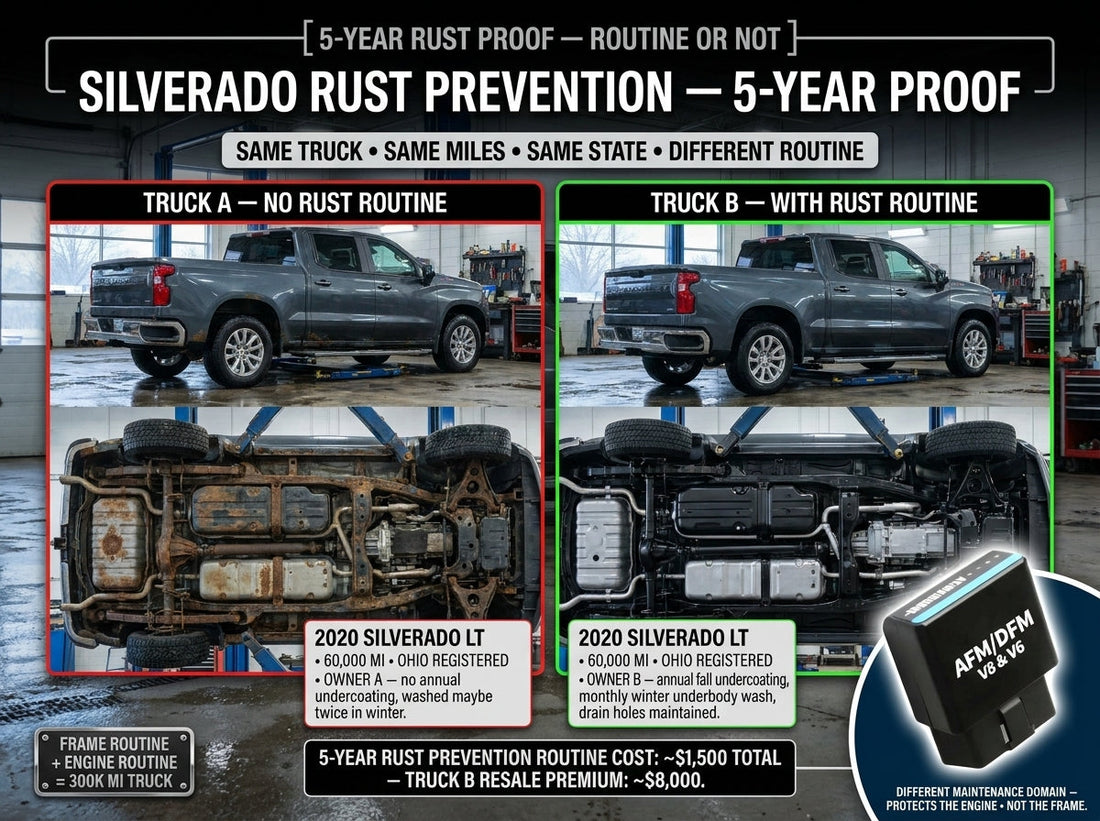 Chevy Silverado Rust Prevention: Undercoating Guide