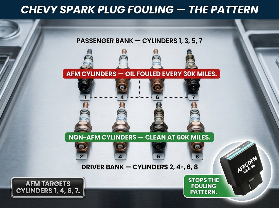 Chevy 5.3 Spark Plug Fouling: The Hidden AFM Link