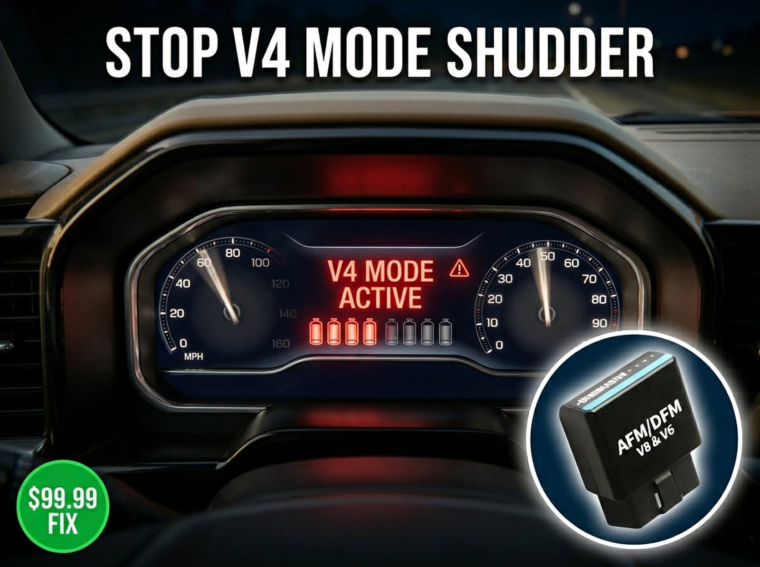 Fix Silverado V4 Mode Shudder Permanently