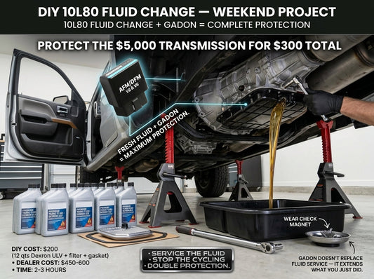10L80 Transmission Fluid Change Guide for Silverado
