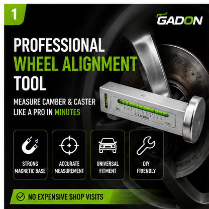 GADON 2026 Camber Caster Alignment Tool with Magnetic Base