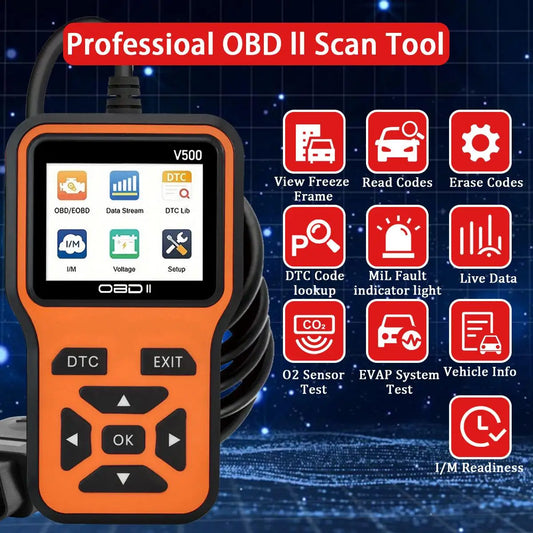 V500™ OBD2 Scanner & Code Reader