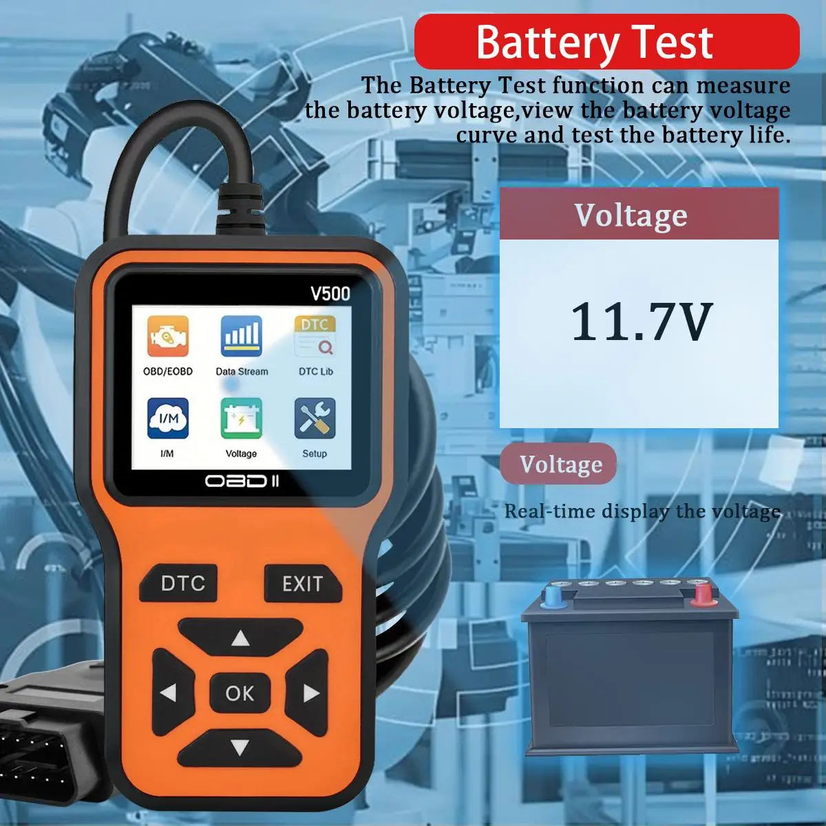 V500™ OBD2 Scanner & Code Reader